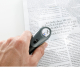 remos reading magnifier with LED illumination for easy reading of small print texts, also detection of splinters