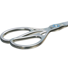 REMOS Beard scissors with micro-serration on the cutting...