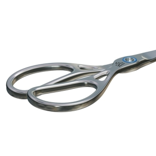 Ring Lock manicure scissors with patented Ringlock system, eliminating the need to readjust the screw