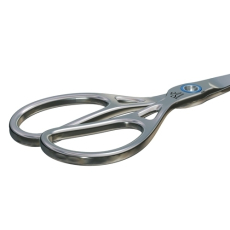 REMOS manicure scissors with patented Ringlock system, eliminating the need to readjust the screw