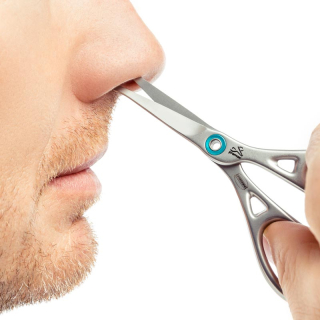 Nasal hair scissors • safely cut your nasal hair • 