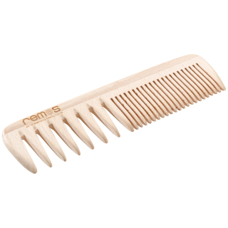remos wooden comb from indigenous beechwood - 17 cm