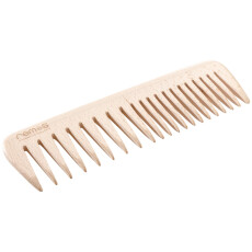 remos wooden comb from indigenous beechwood - 23cm