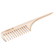remos wooden tail comb from indigenous beechwood 22 cm