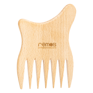 remos - Peigne en bois de hêtre - 8cm