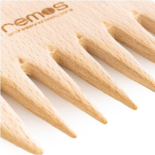 remos wooden comb from indigenous beechwood - 8cm