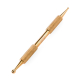 remos acupressure pen - brass - 10 cm - ball &Oslash; 1.5/3.5 mm