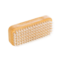 Hand brush with nylon bristles for cleaning hands and also feet