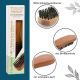 remos hair brush equipped with natural boar bristles, consists of 100% native pear wood