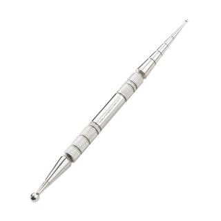 Acupressure pen stainless 13 cm ball diameter 2/4.5 mm