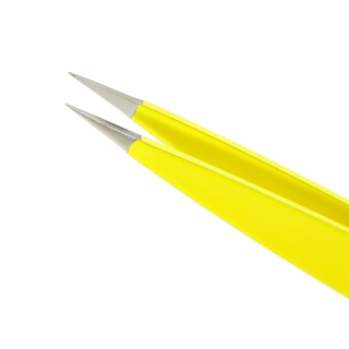 REMOS® Splitterpinzette Edelstahl 9.5 cm gelb