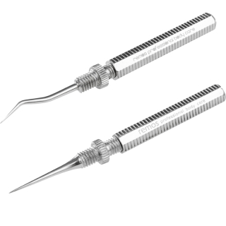 remos toothpick with removable straight or angled tip