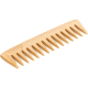 Wooden comb beech wood - coarse teeth 18cm