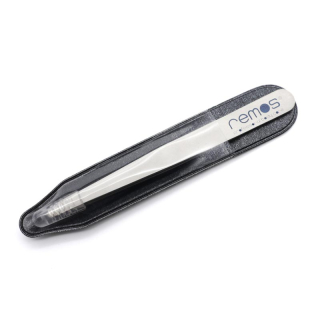REMOS® Eyebrow Tweezers with round tip stainless steel